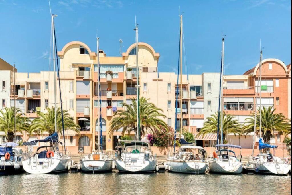Residence Port Soleil Duplex T3 46 M2 Climatise Gruissan Exteriér fotografie